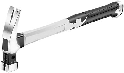 爪ハンマーハンマーハンマーヘッド、ハンマー ネイルハンマー 釘抜きハンマー ネールハンマー 反動軽減ハンマー おしゃれ DIY 工具 金槌 金づち (四角, 36cm)