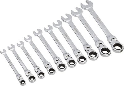 フレキシブルギアラチェットレンチ 10本セット