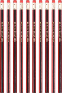 消しゴム付き鉛筆、家庭用学校用の多目的便利なグラファイト鉛筆(2B（ゴム付）)
